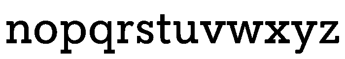 Mokoko Variable Regular Font LOWERCASE