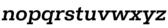 Mokoko Variable Semibold Italic Font LOWERCASE