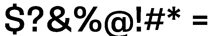 Mokoko Variable Semibold Font OTHER CHARS