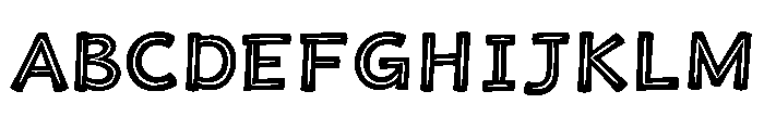 Mokupan Regular Font UPPERCASE