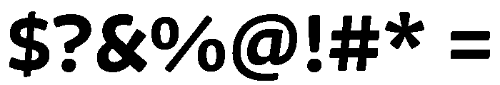 Momochidori Heavy Font OTHER CHARS