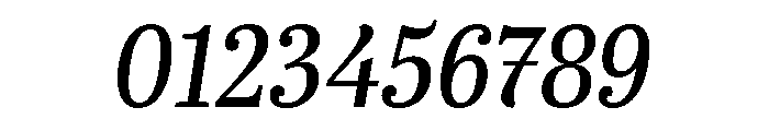 Mon Nicolette Variable Italic Font OTHER CHARS