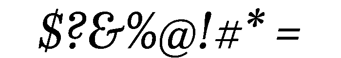 Mon Nicolette Variable Italic Font OTHER CHARS