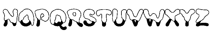 Moolong Paints Regular Font UPPERCASE