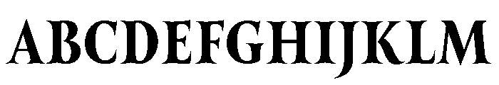 Moret Variable Extra Bold Font UPPERCASE