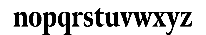 Moret Variable Heavy Font LOWERCASE