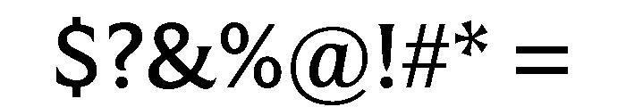 Moret Variable Medium Font OTHER CHARS