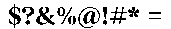 Moret Variable Semibold Font OTHER CHARS