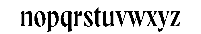Moret Variable Thin Font LOWERCASE