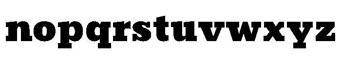 Moul Regular Font LOWERCASE