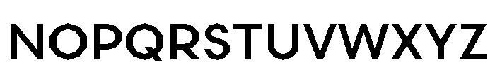 Mozaic Variable Bold Font UPPERCASE