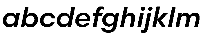 Mozaic Variable Medium Italic FONT