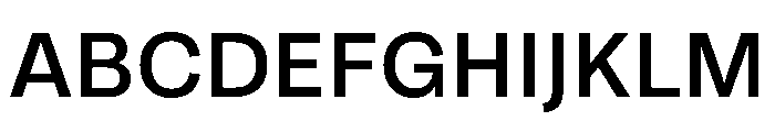 Mozaic Variable Medium Font UPPERCASE