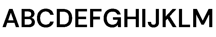 Mozaic Variable Semibold Font UPPERCASE