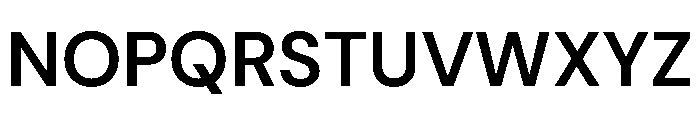 Mozaic Variable Semibold Font UPPERCASE