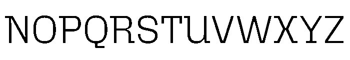 Mozilla Headline Extra Light Font UPPERCASE