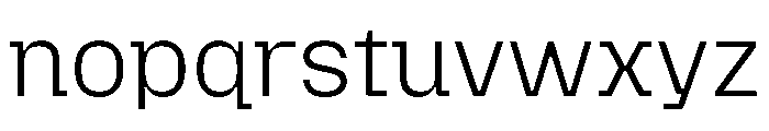 Mozilla Headline Extra Light Font LOWERCASE