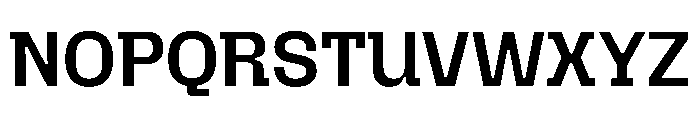 Mozilla Headline Semibold Font UPPERCASE