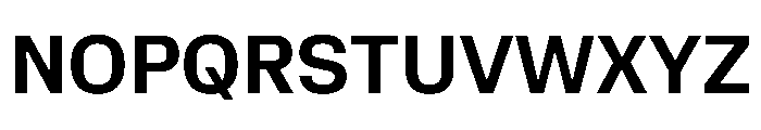 Mozilla Text Bold Font UPPERCASE