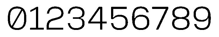 Mozilla Text ExtraLight Font OTHER CHARS