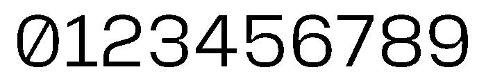 Mozilla Text Light Font OTHER CHARS