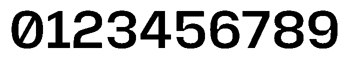 Mozilla Text SemiBold Font OTHER CHARS