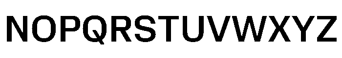 Mozilla Text SemiBold Font UPPERCASE