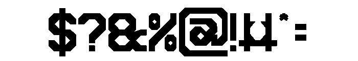 MODERN SOCIETY Bold Font OTHER CHARS