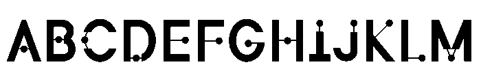 MODULINK Font UPPERCASE