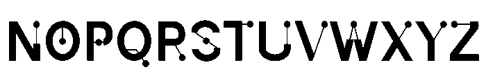 MODULINK Font UPPERCASE