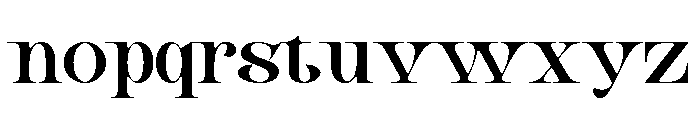 MOFIS Font LOWERCASE