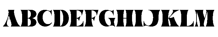 MOICE Cigo Font UPPERCASE