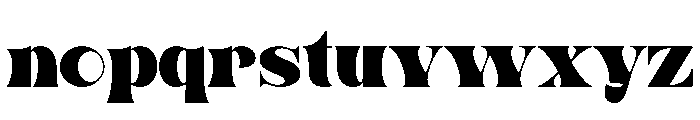 MOICE Cigo Font LOWERCASE