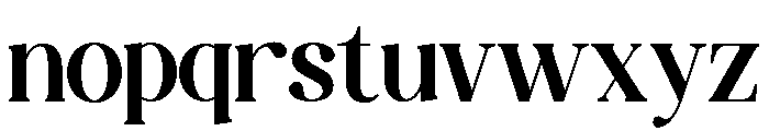 MOISTEN-Bold Font LOWERCASE