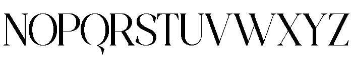 MOISTEN Extra Light Font UPPERCASE