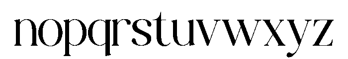 MOISTEN-ExtraLight Font LOWERCASE