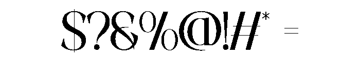 MOISTEN-Light Font OTHER CHARS