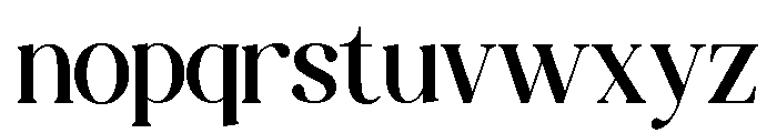 MOISTEN-Medium Font LOWERCASE