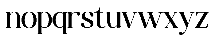 MOISTEN-Regular Font LOWERCASE