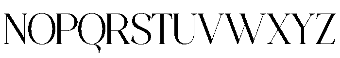 MOISTEN-Thin Font UPPERCASE