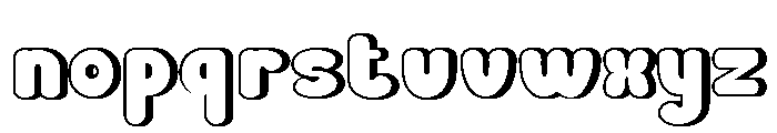 MOLTRIK Regular Font LOWERCASE