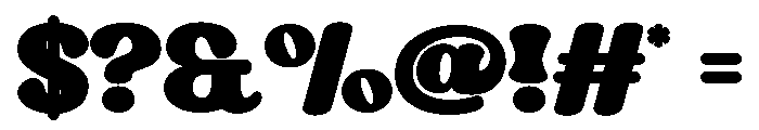 MONCKO-Regular Font OTHER CHARS