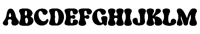 MONCKO-Regular Font UPPERCASE