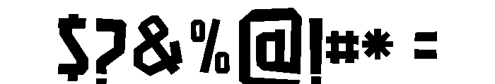 MONETRY Regular Font OTHER CHARS