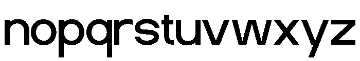 MONNG-Regular Font LOWERCASE