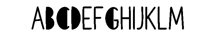 MONROE Regular Font UPPERCASE