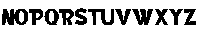 MONSTER ROLL Regular Font UPPERCASE