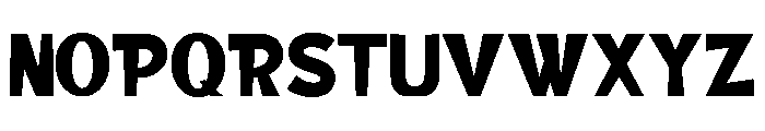 MONSTERROLL-Regular Font UPPERCASE
