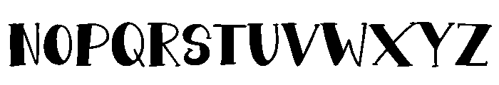 MONTRAVA Font LOWERCASE