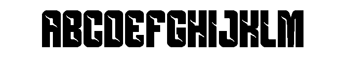 MONVARK-Regular Font UPPERCASE